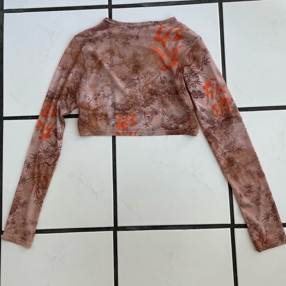 PLT sheer crop top - Picture 2 of 2